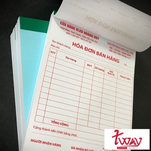 In hóa đơn cho đơn vị bán lẻ