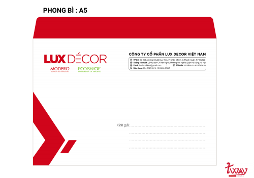 Thiết Kế Phong Bì Hiện Đại: Tạo Dấu Ấn Mới Cho Doanh Nghiệp