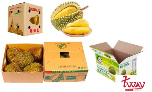Thùng carton đựng sầu riêng