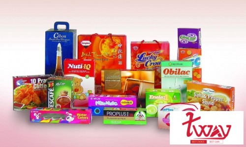 Hộp bánh kẹo Ivory thiết kế độc đáo