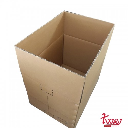 Thùng kích thước lớn 5 lớp – In Flexo bền đẹp, chịu lực cực tốt