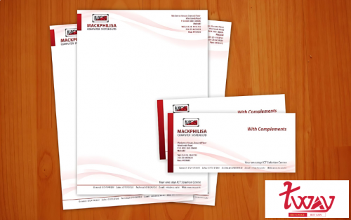 Tiêu Đề Thư (Letterhead) Sang Trọng Cho Doanh Nghiệp Nước Ngoài