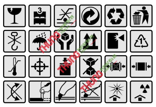 Ý nghĩa của các biểu tượng trên thùng carton