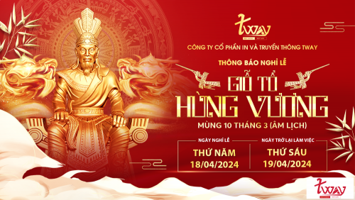 THONG BAO NGHI LE GIO TO HUNG VUONG